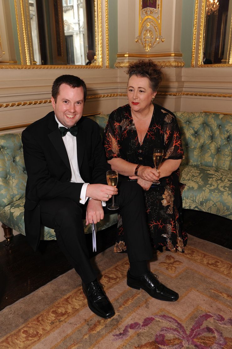 Ben Costello and Alison Pearce at WCM Livery Dinner June 2009