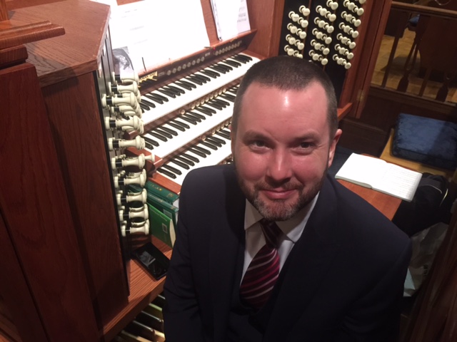 Ben Costello at Epsom College Chapel